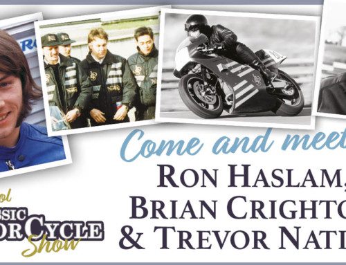 ROTARY RACING ROYALTY AT THE BRISTOL CLASSIC BIKE SHOW